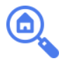 A small home inspection icon